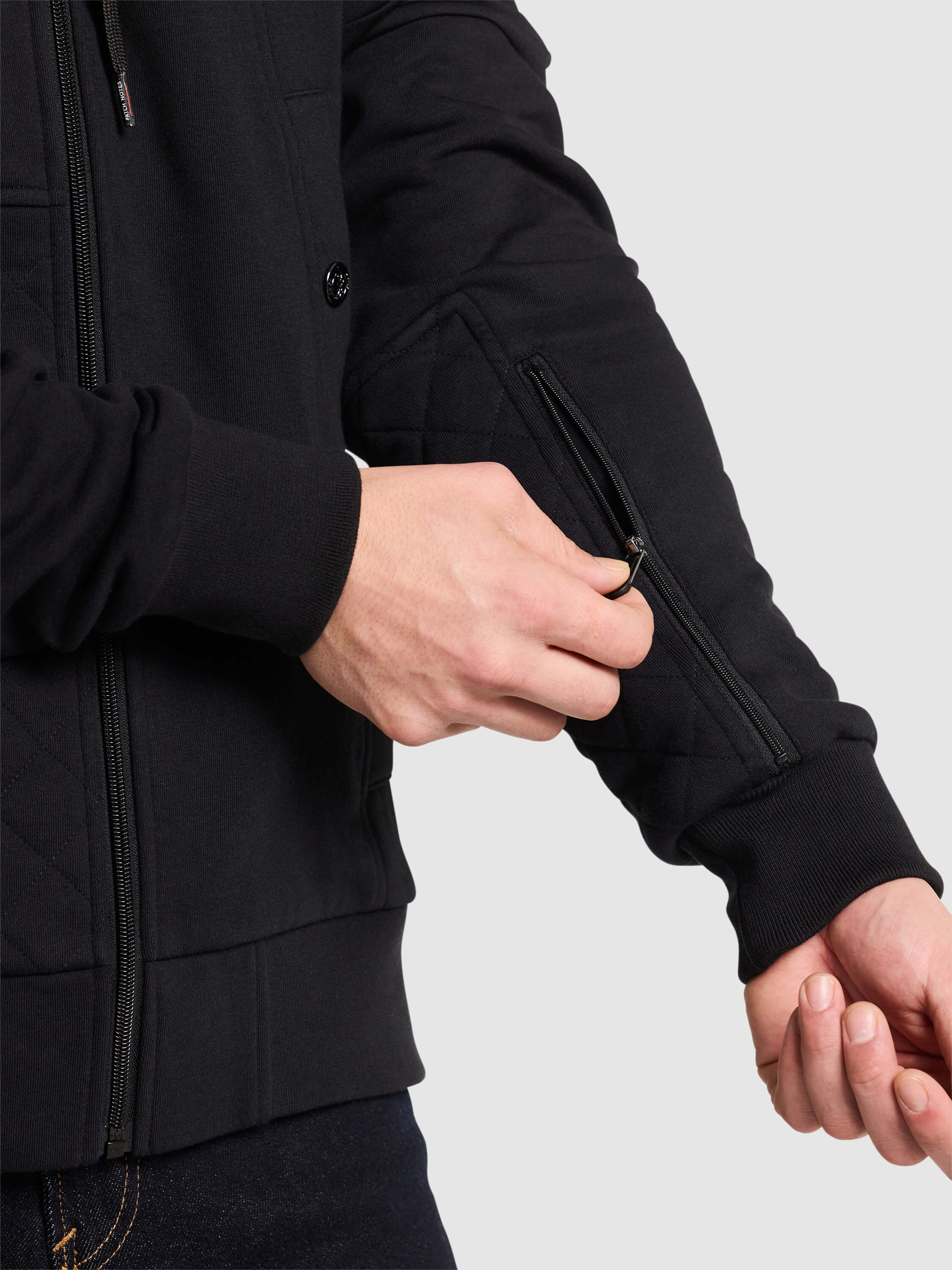 Archer Hoodie - Black - Patch Notes Apparel