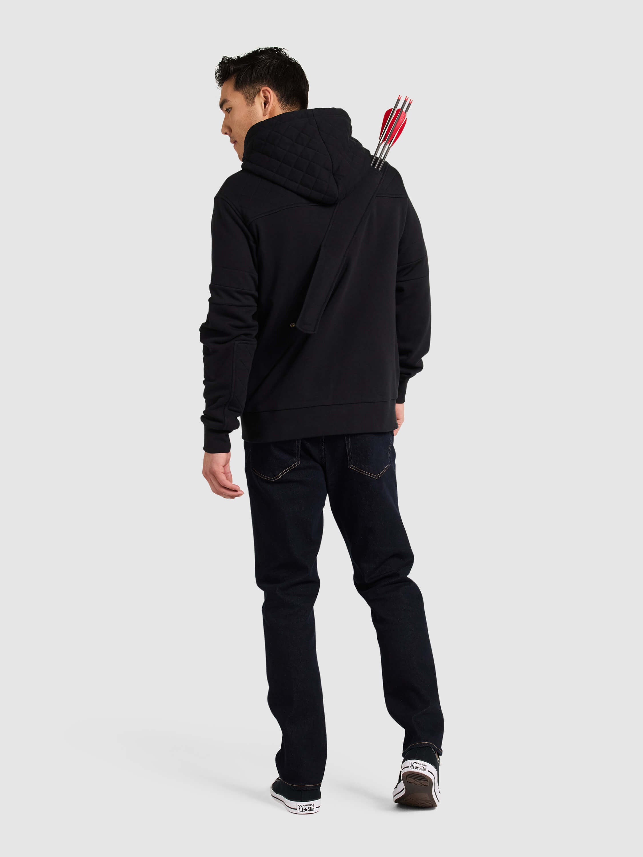 Archer Hoodie - Black - Patch Notes Apparel