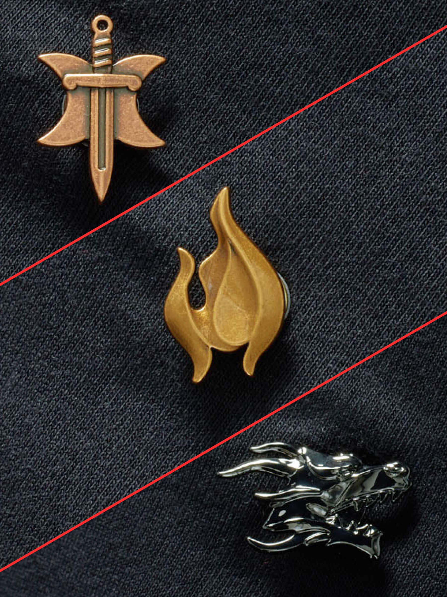Dragon Strike Emblem Set