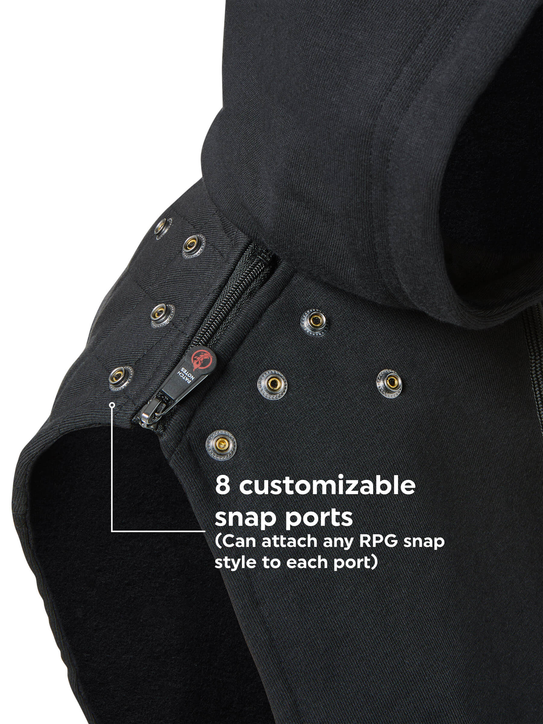 Martialist Hoodie & Sleeve Gloves - Patch Notes Apparel