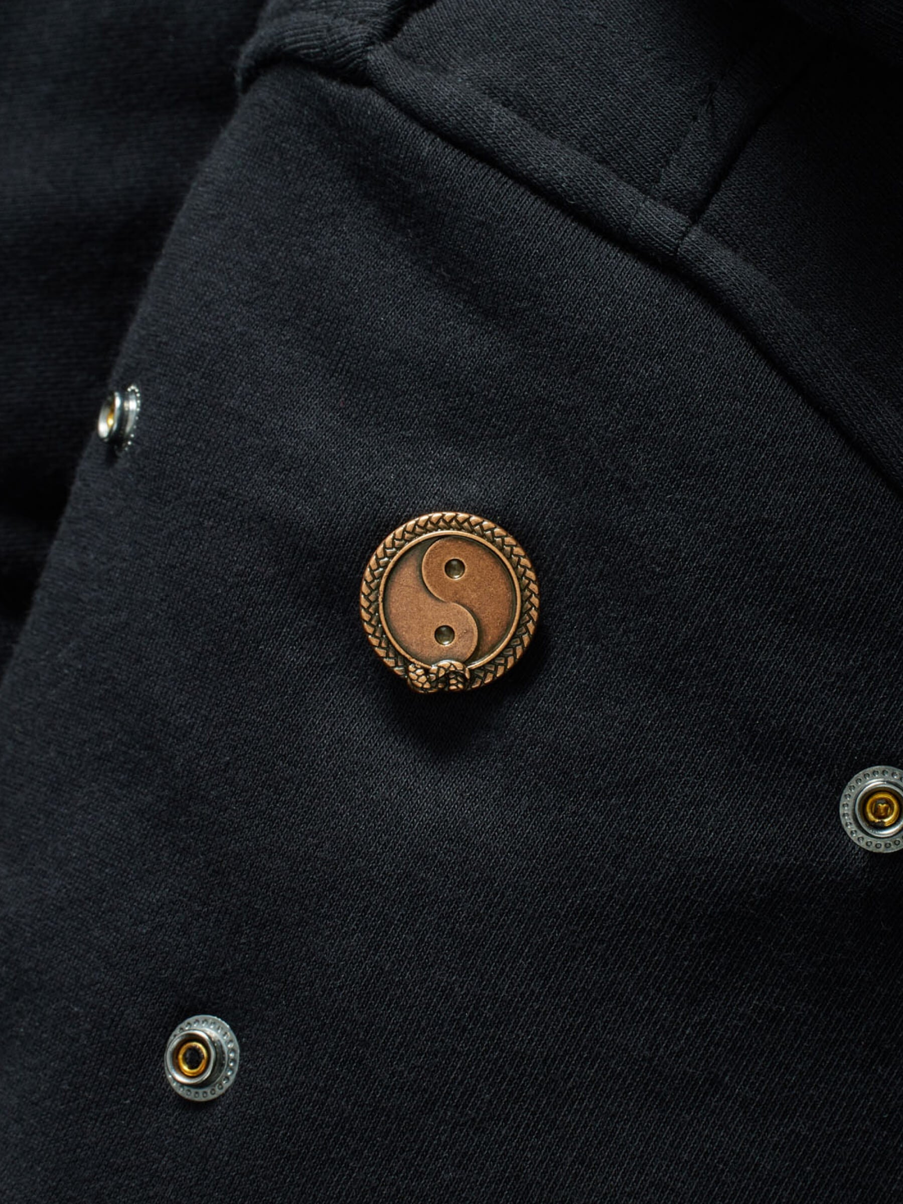 Yin-Yang Talisman RPG Snap from Patch Notes Apparel in Ancient Copper