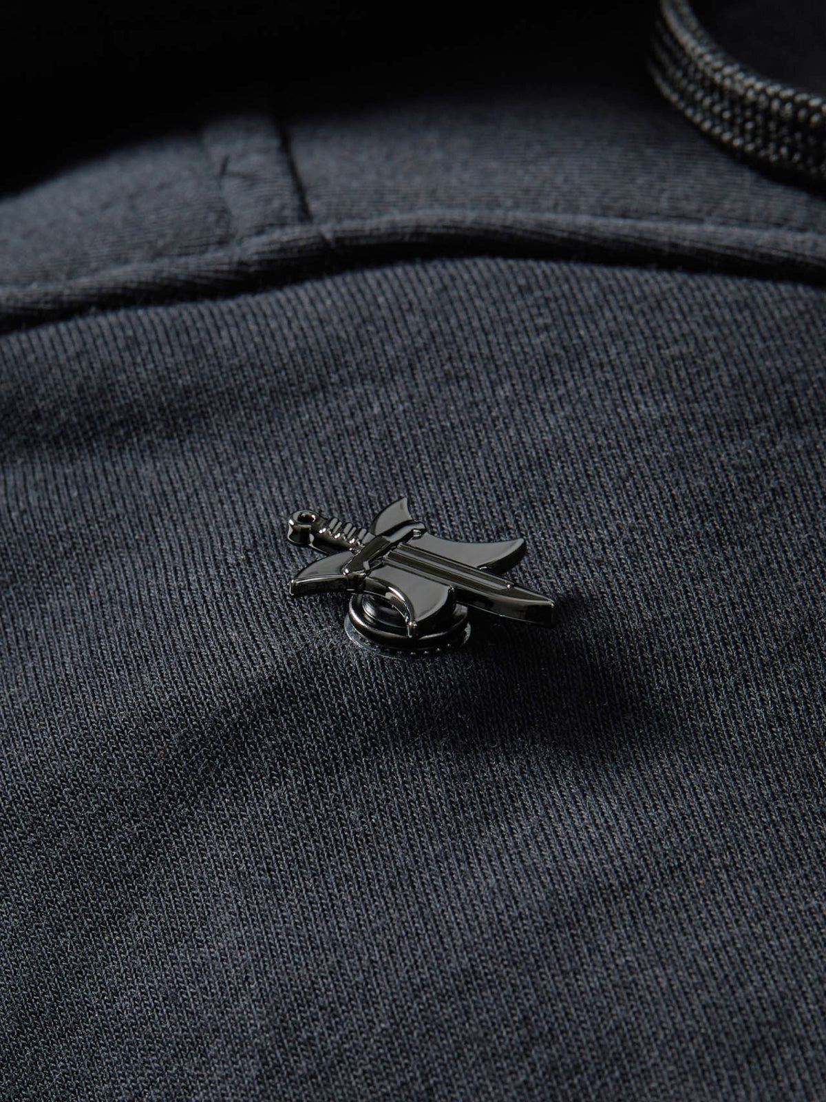Night Blade RPG Snap from Patch Notes Apparel in Gunmetal Silver