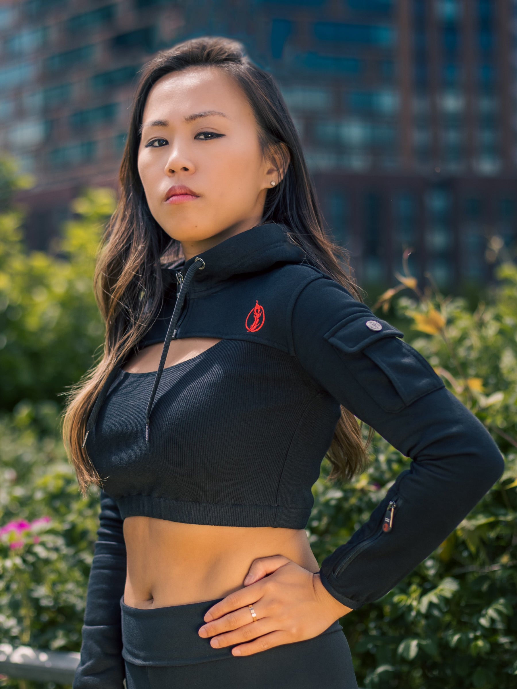 Rogue Cropped Hoodie - Patch Notes Apparel
