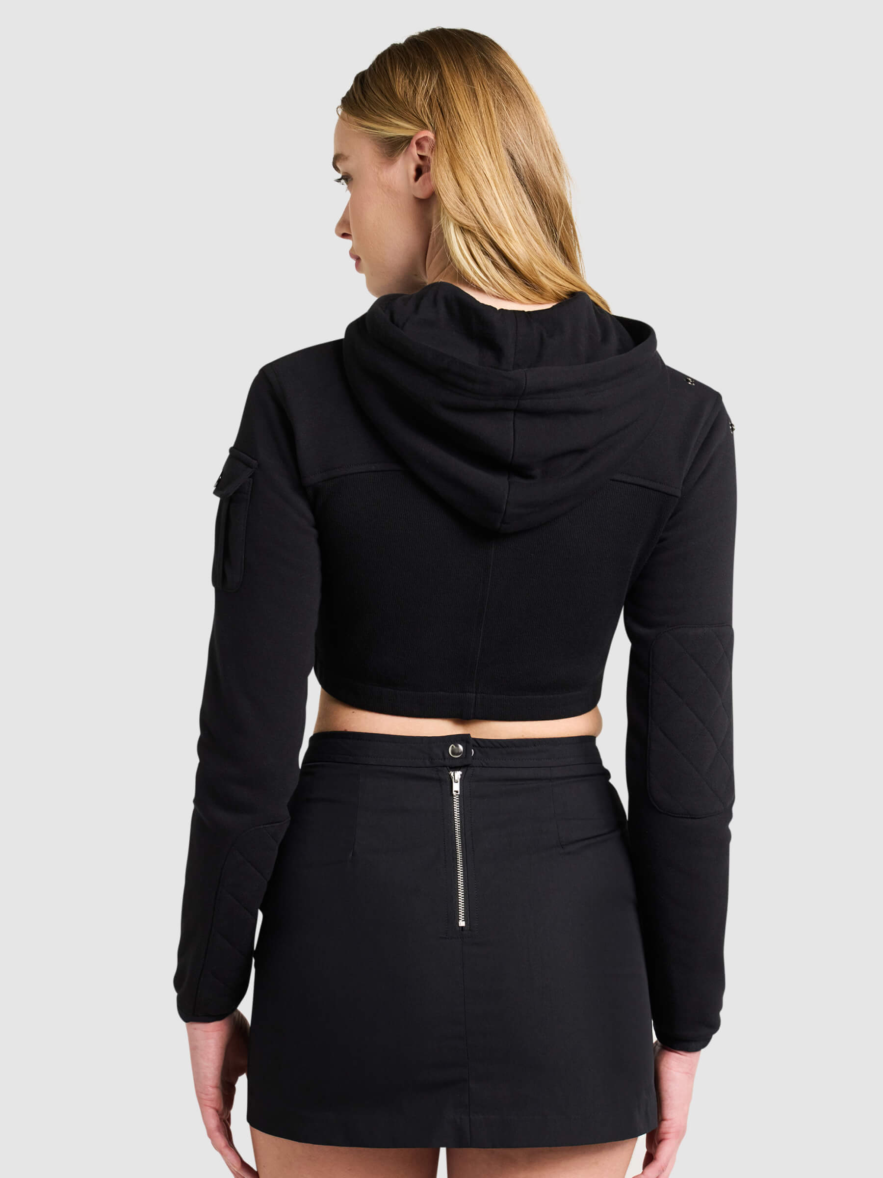 Rogue Cropped Hoodie