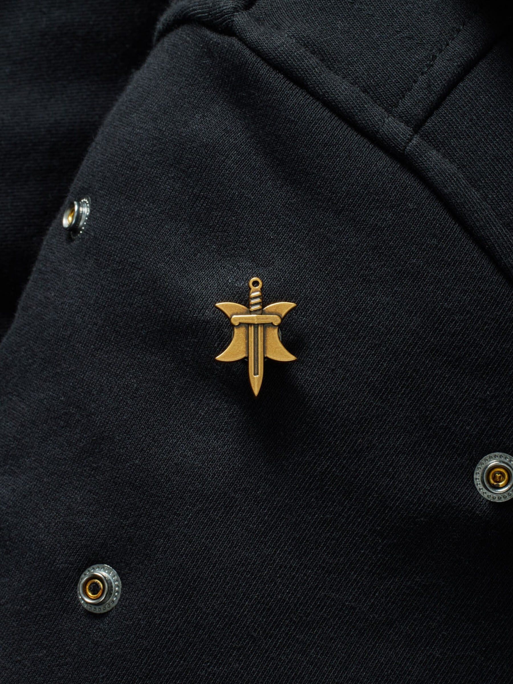 Night Blade RPG Snap from Patch Notes Apparel in Ancient Gold