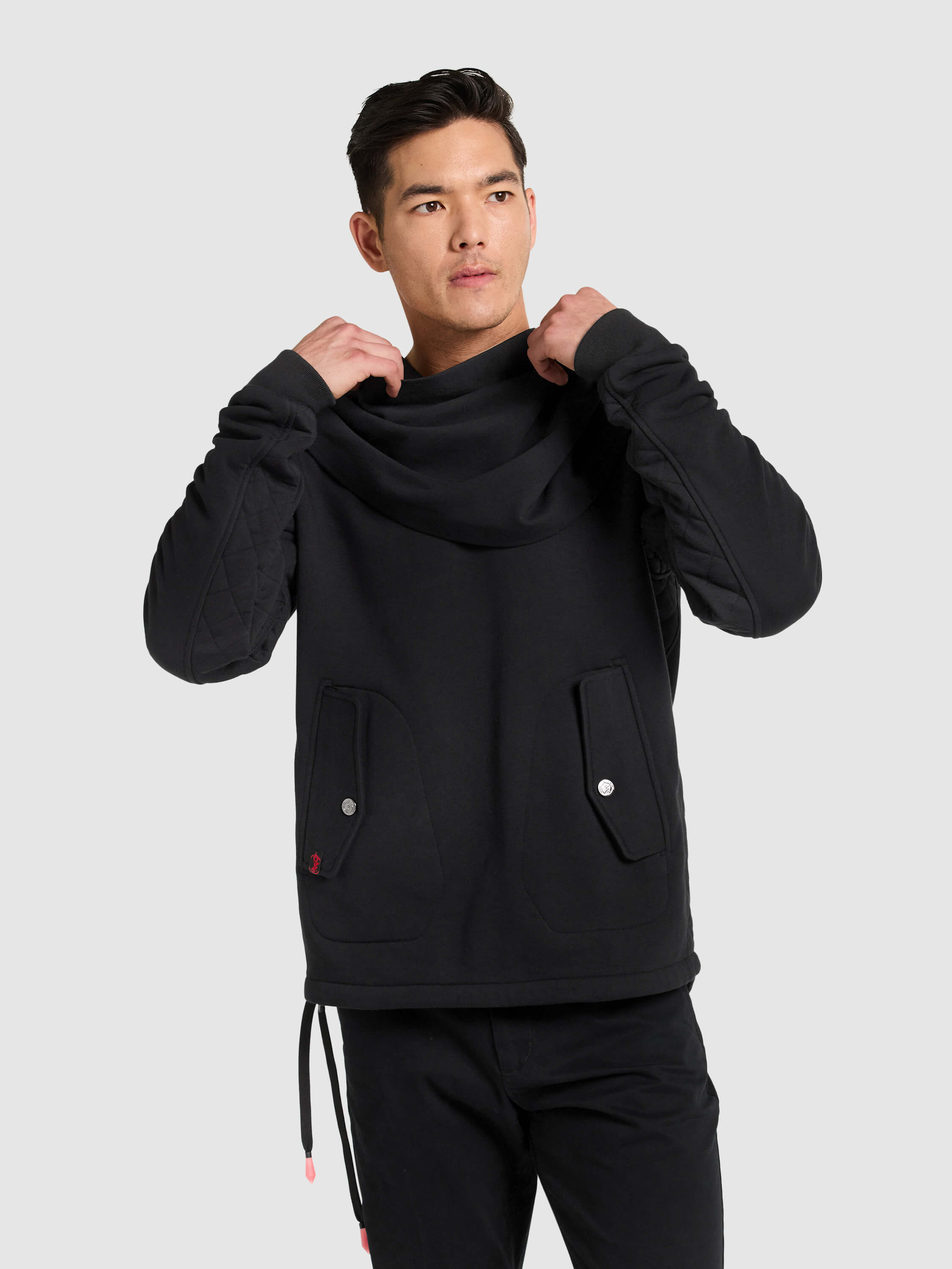 Sorcerer Pullover Hoodie - Black - Patch Notes Apparel