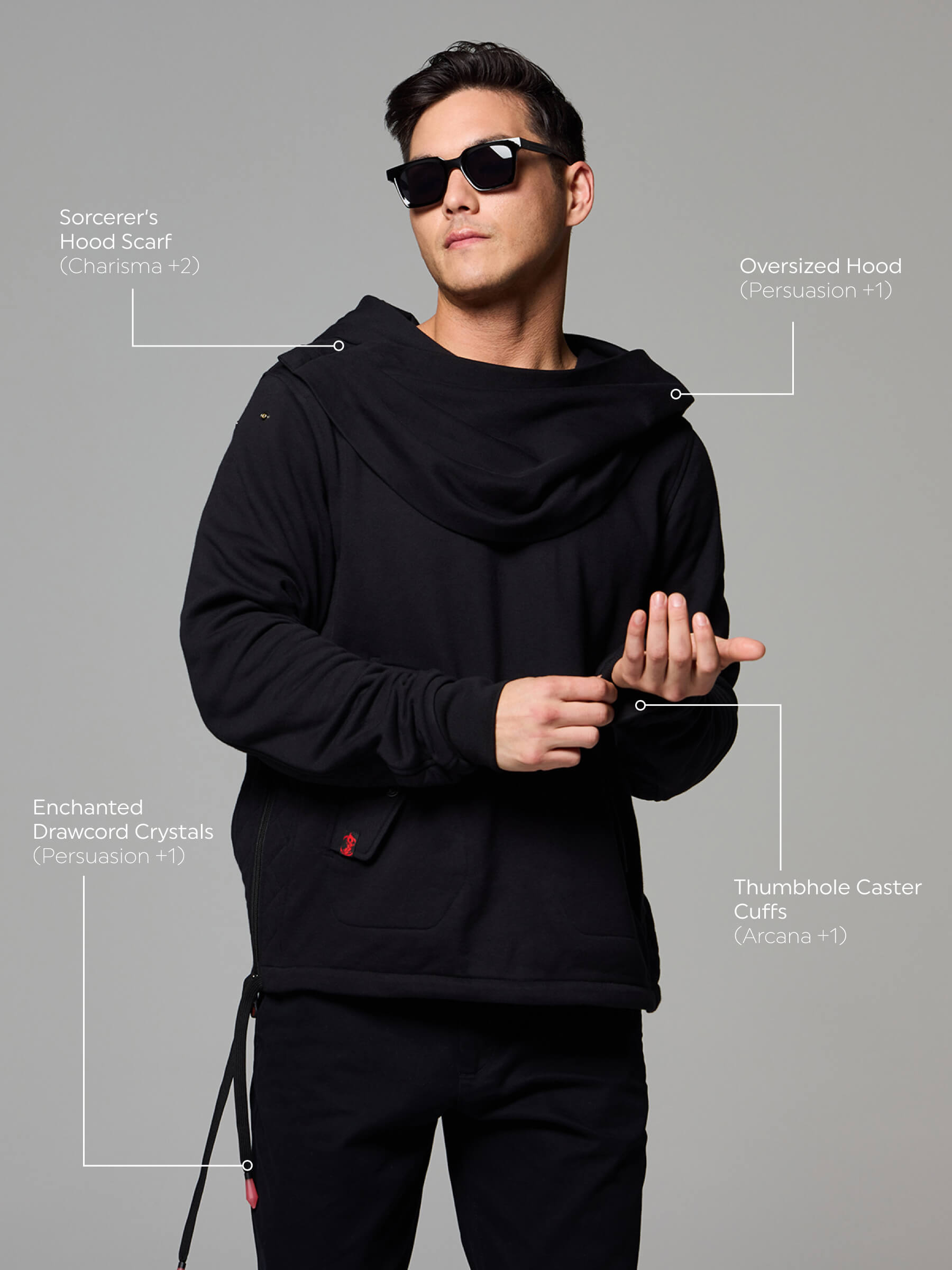 Sorcerer Pullover Hoodie - Patch Notes Apparel