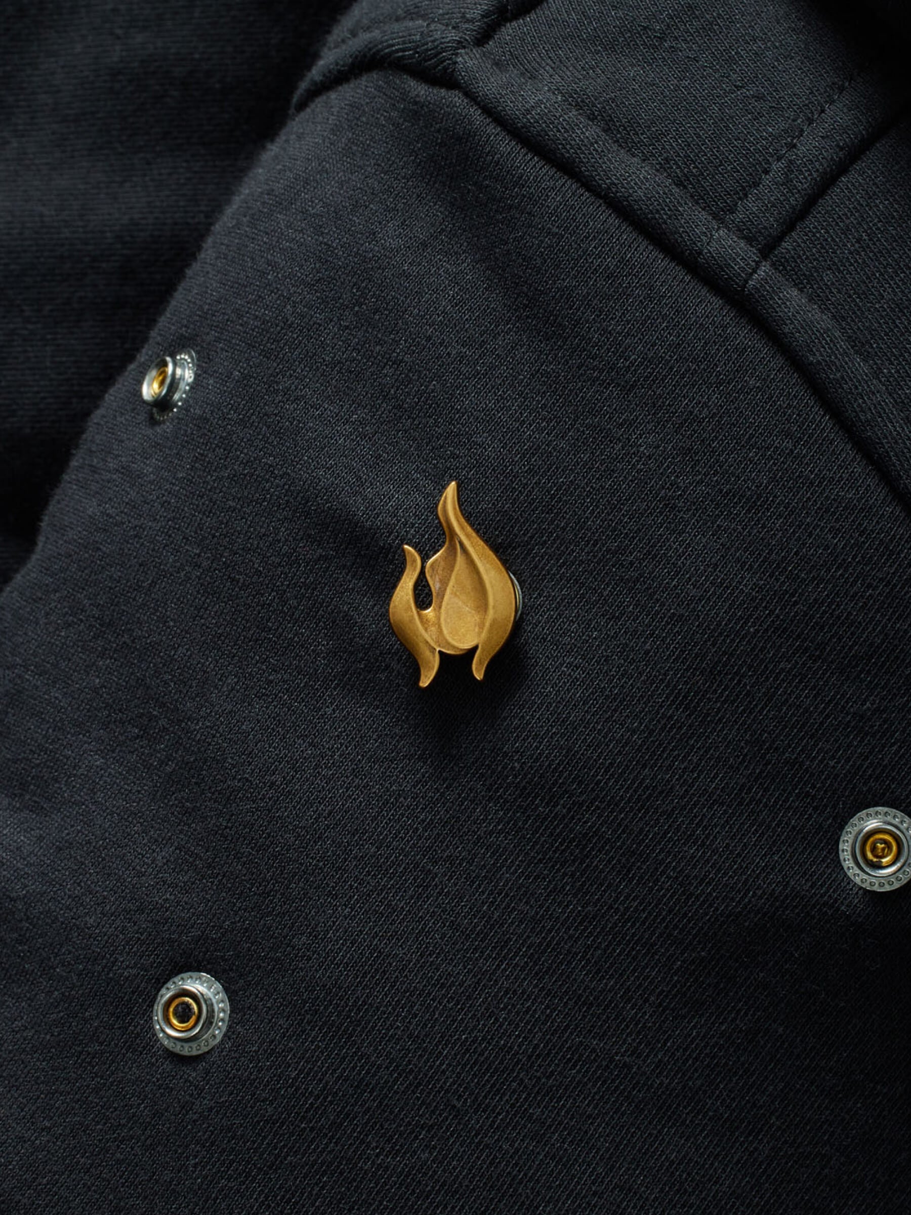 Rising Flames RPG Snap from Patch Notes Apparel in Ancient Gold