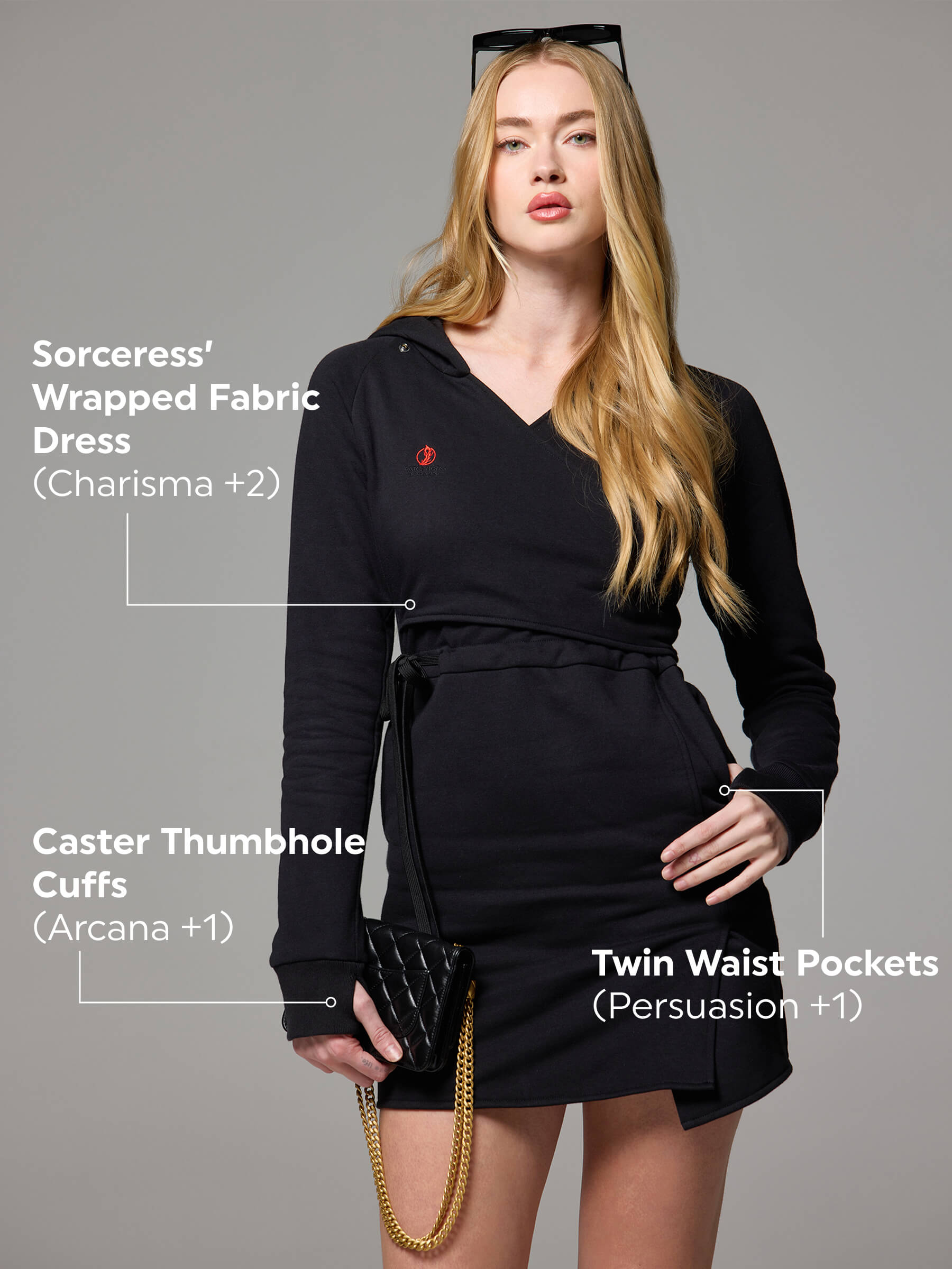 Sorceress Hoodie Dress