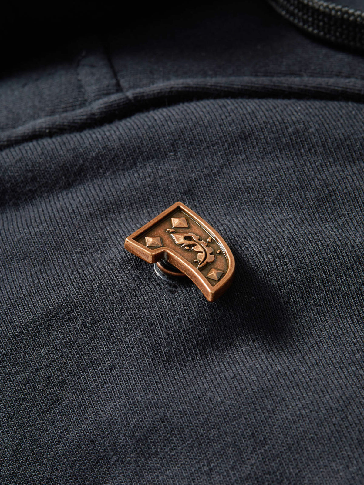 Studded Phoenix Plate RPG Snap from Patch Notes Apparel in Ancient Copper