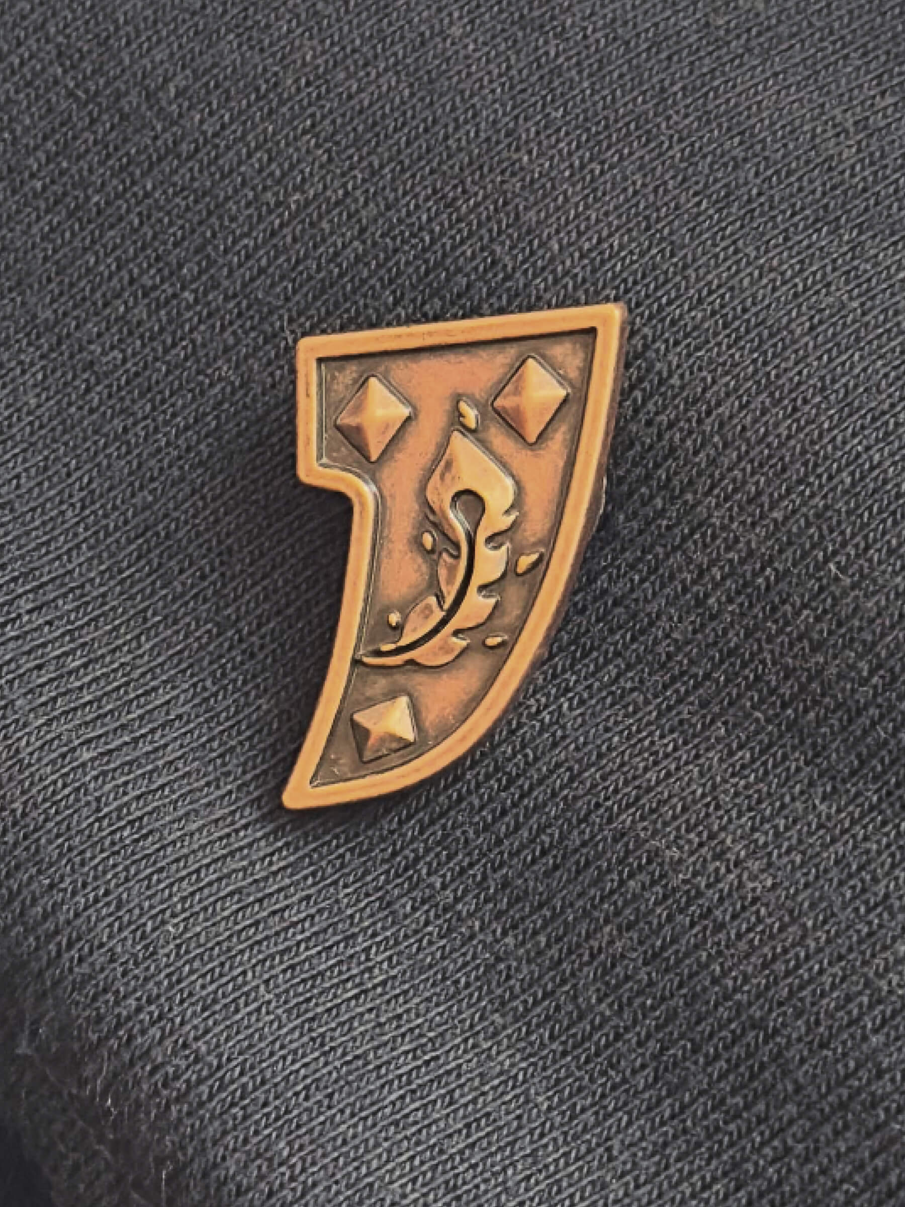 Studded Phoenix Plate Snap - Patch Notes Apparel