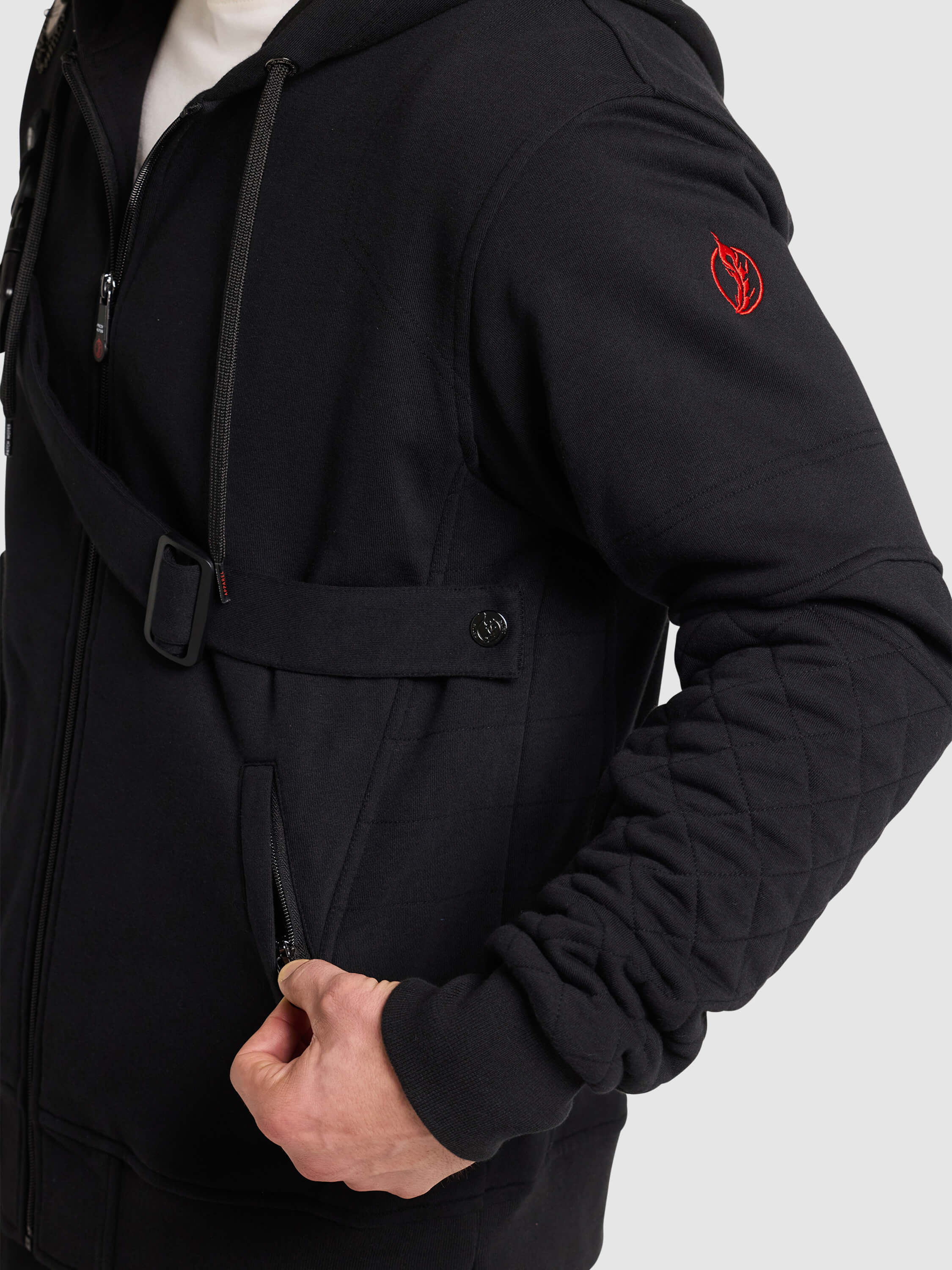 Warrior Hoodie - Black - Patch Notes Apparel