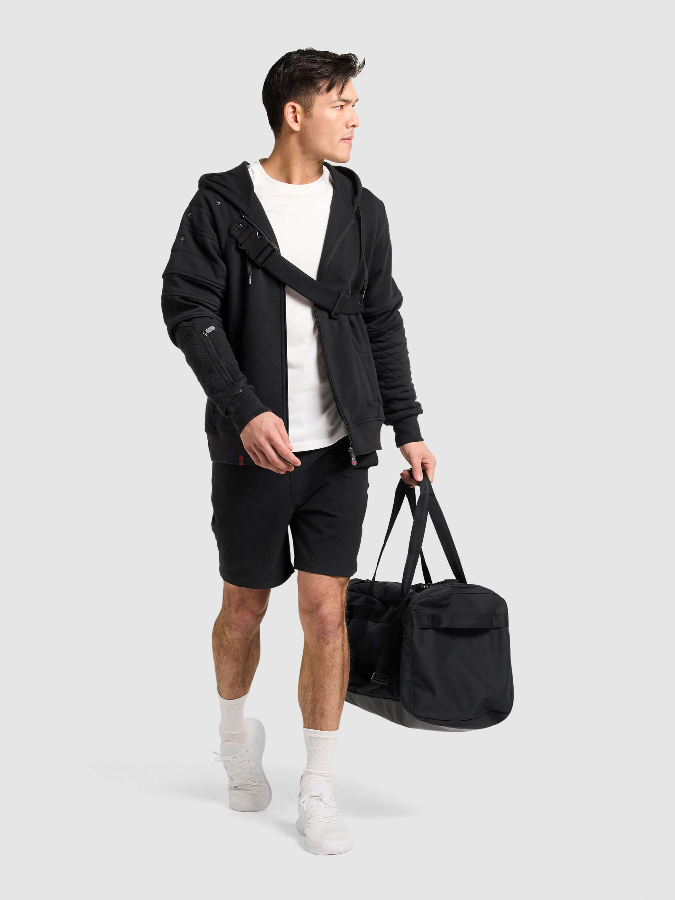 Warrior Hoodie - Black - Patch Notes Apparel