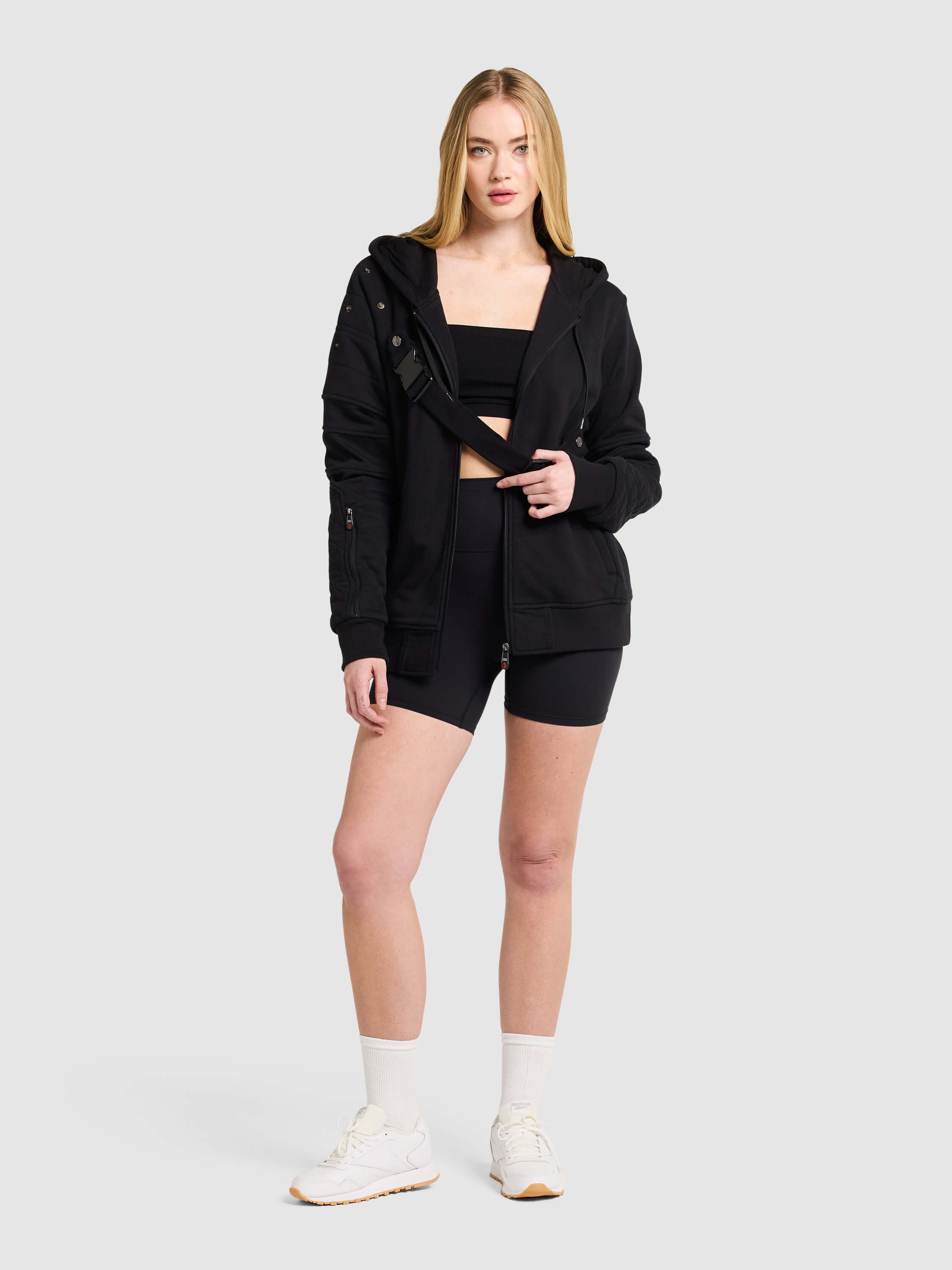 Warrior Hoodie - Black - Patch Notes Apparel
