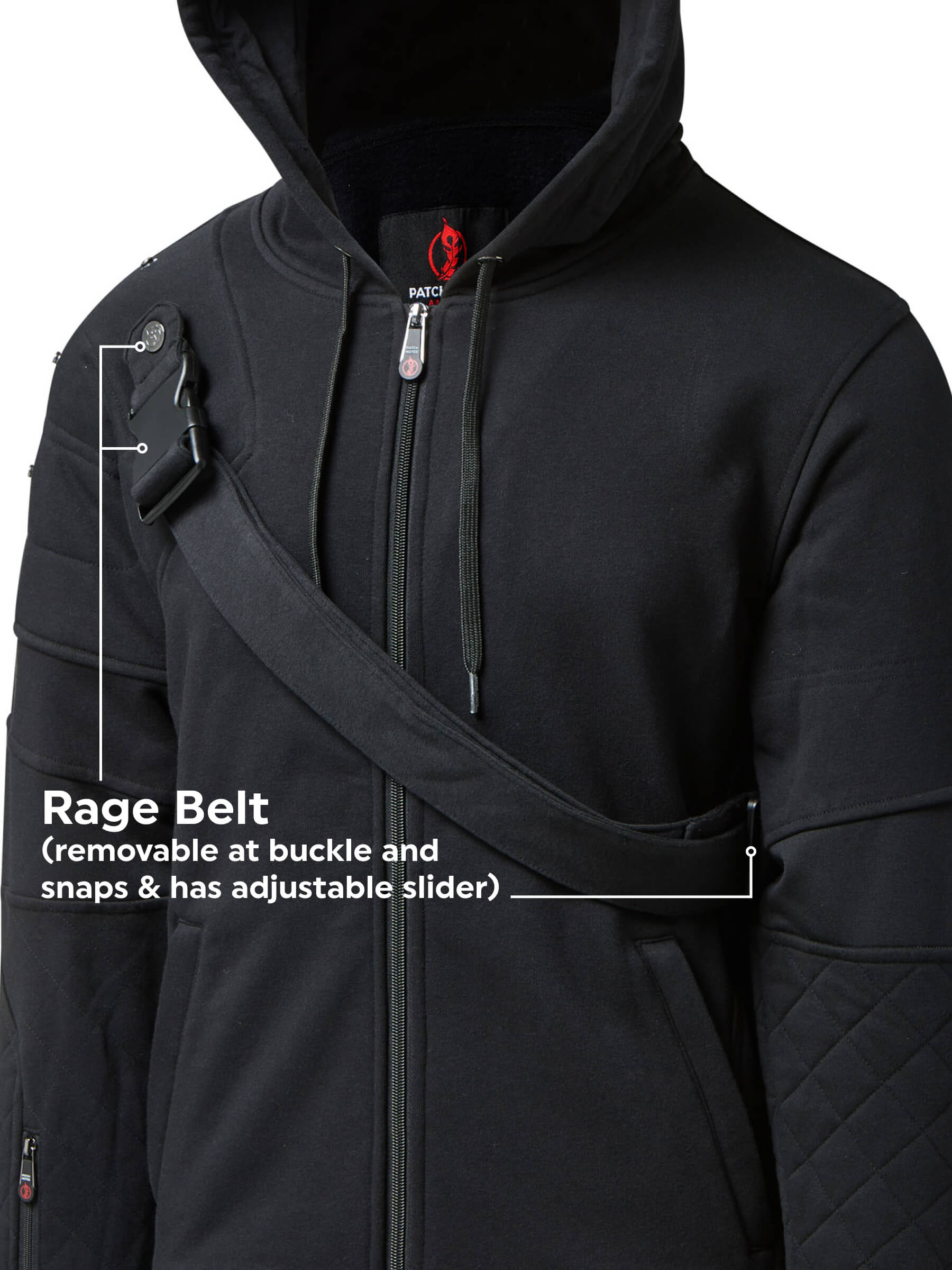 Warrior Hoodie - Patch Notes Apparel