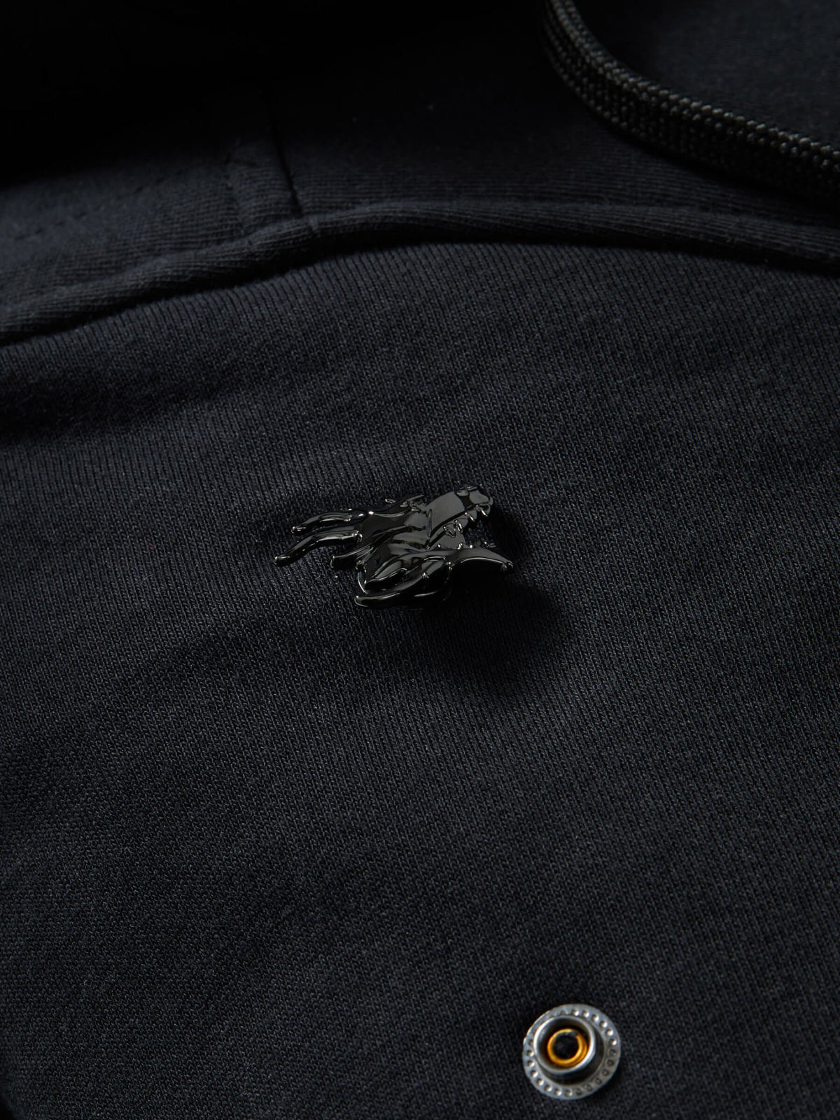 Emerging Dragon RPG Snap from Patch Notes Apparel in Gunmetal Silver