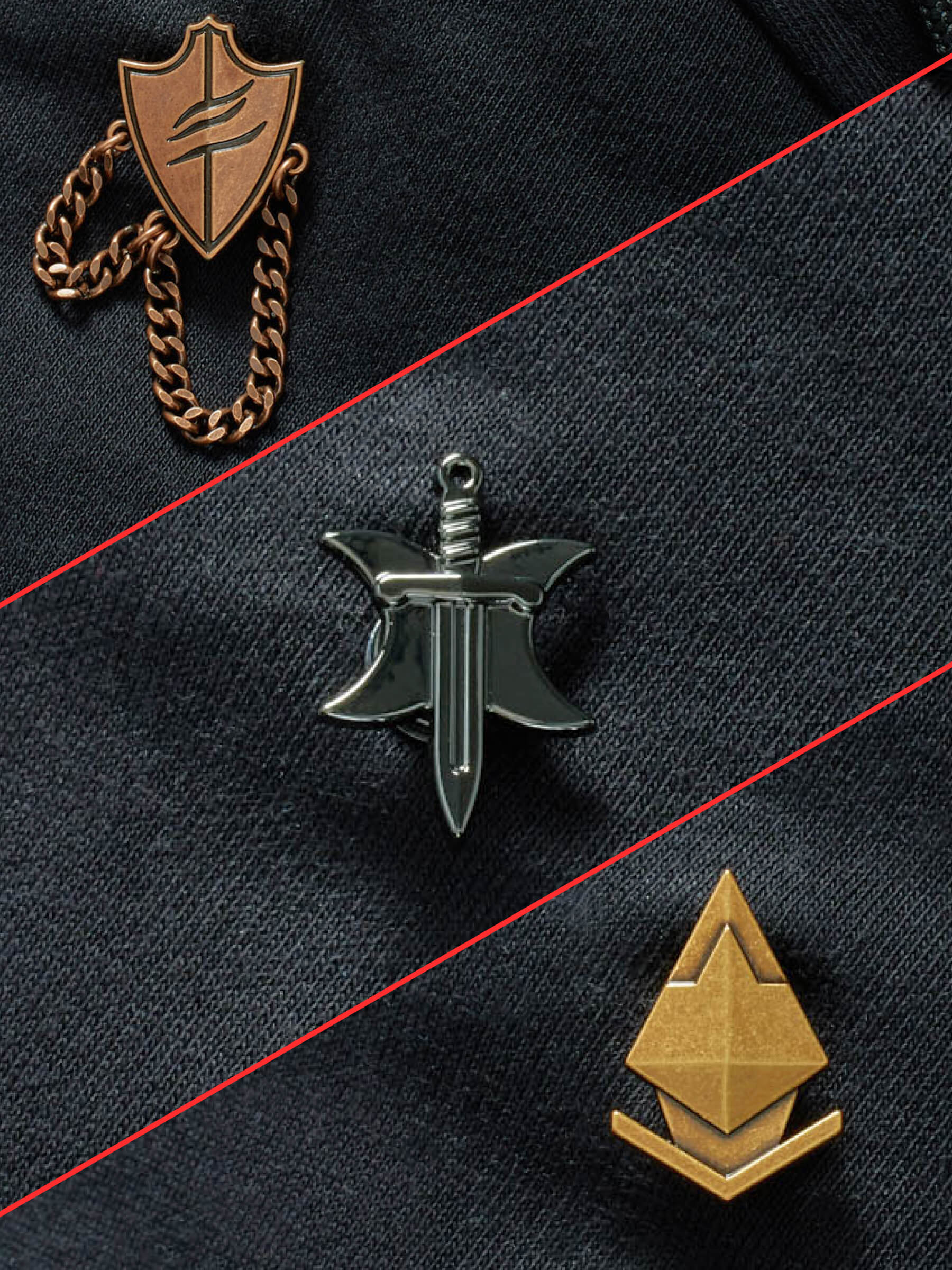 Monster Slayer Emblem Set