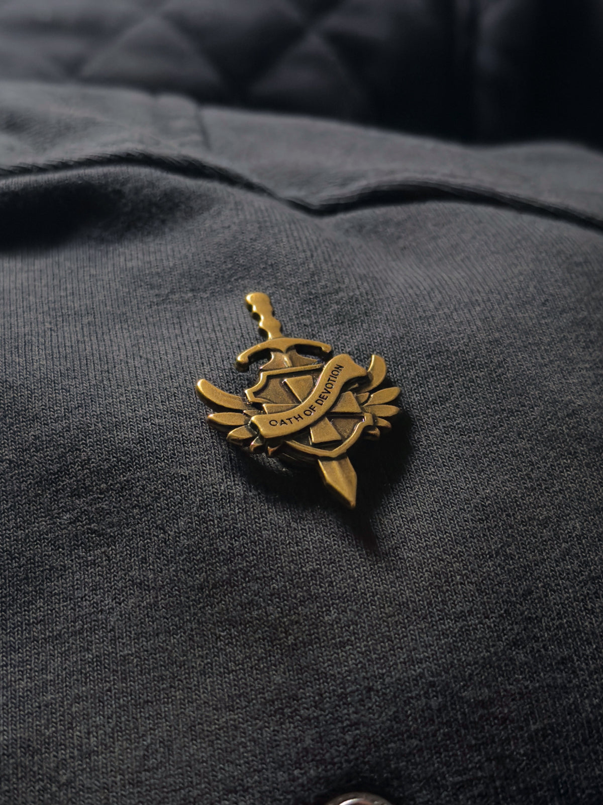 Oath of Devotion RPG Snap from Patch Notes Apparel in Dark Antique Gold