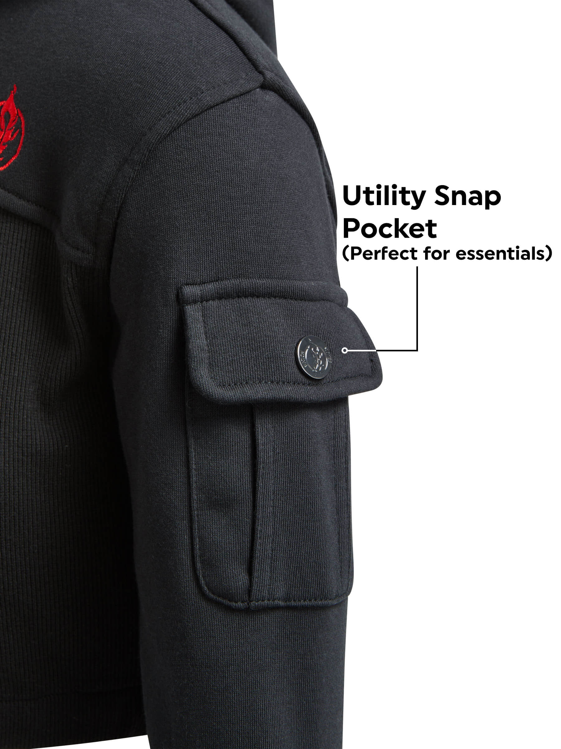 Rogue Cropped Hoodie